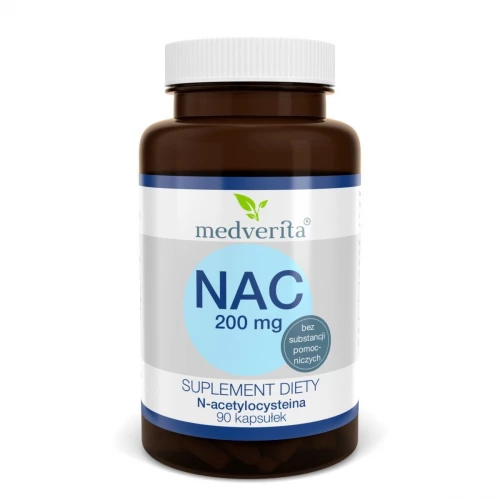Medverita - NAC 200 mg - 90 kapsułek Medverita - NAC 200 mg - 90 kapsułek